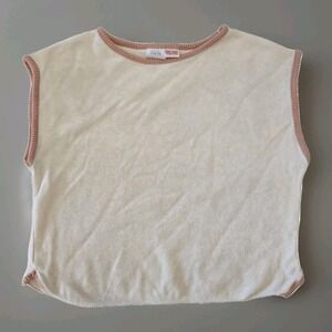 ZARA Beige and Pink Sleeveless - Size: 3-4 Years (104cm)